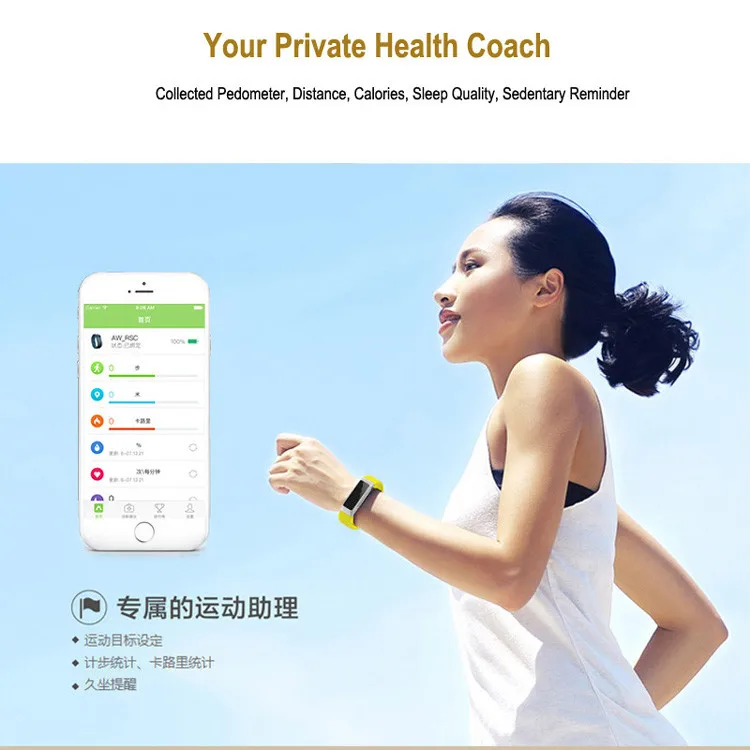 2016 New Design Zinc Alloy Sport Bluetooth Smart Bracelet C1 Bluetooth Smart Wristband,Heart Rate Smart Band