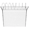 security chain link mesh fabric fencing at airport