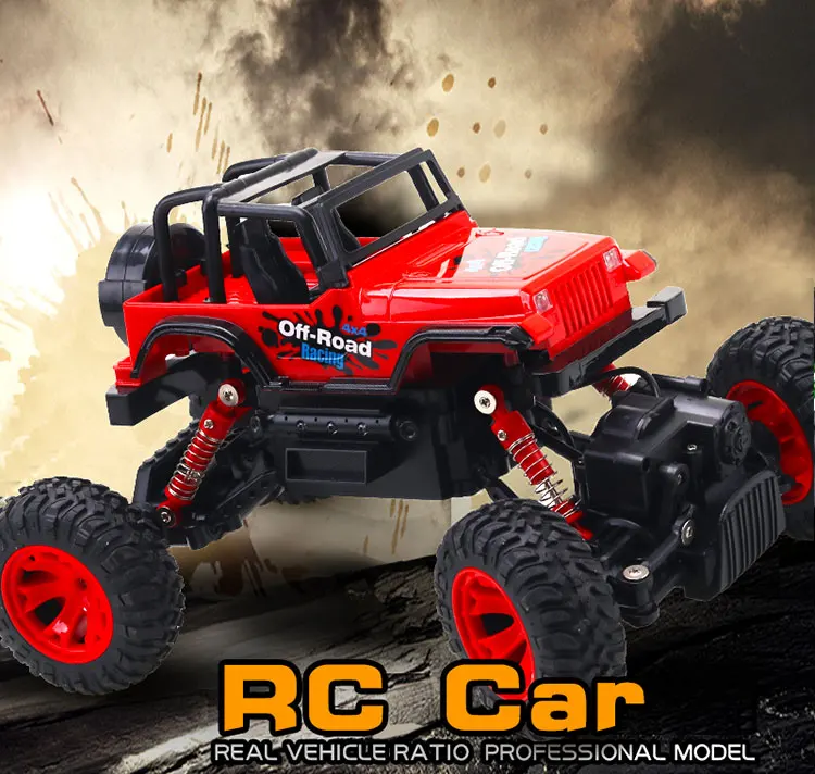 Top Sale 1 / 14 Full Scale Red Rc Cars 4wd 2.4ghz Remote Control Rc Toy ...