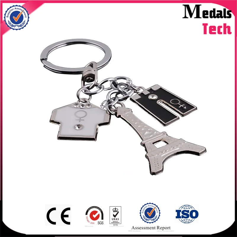 China manufacturer design metal sticker epoxy jersey bottle opener keychain