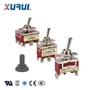 20A 9 pin on off on 3 position toggle switch / waterproof protect cap with toggle switch