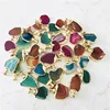 Agate slices door cabinet drawer handles and knobs