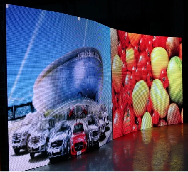 3m x 2m Indoor Led Screen Portable P3.91 Concerts Full Color Led Display  Panel