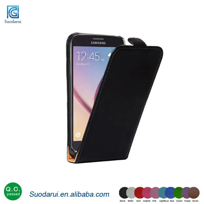 Ultra slim flip leather cover case For Samsung galaxy s7 / s7 Plus / S7 edge / S6 mini / A9