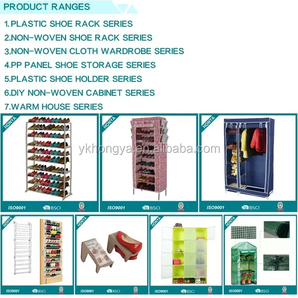Household Shoe Shelf 8 Layer Free Combination Wall Mounted Hanging Shoe
