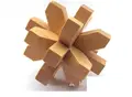 1pcs Wooden Kong Ming Lock Lu Ban Lock Baby toys Educational unlocking Interactive game