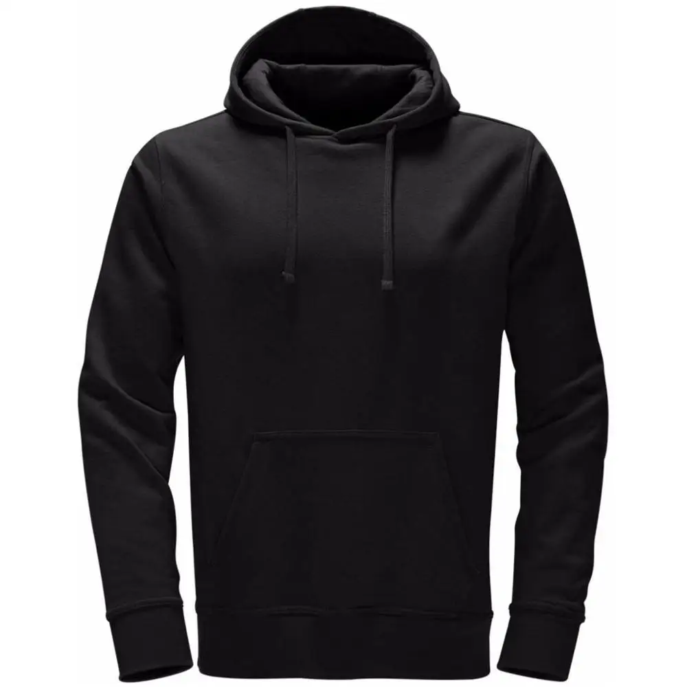 50% Cotton 50% Polyester Men's Pullover Hoodies Mid-weight Cotton Blend ...
