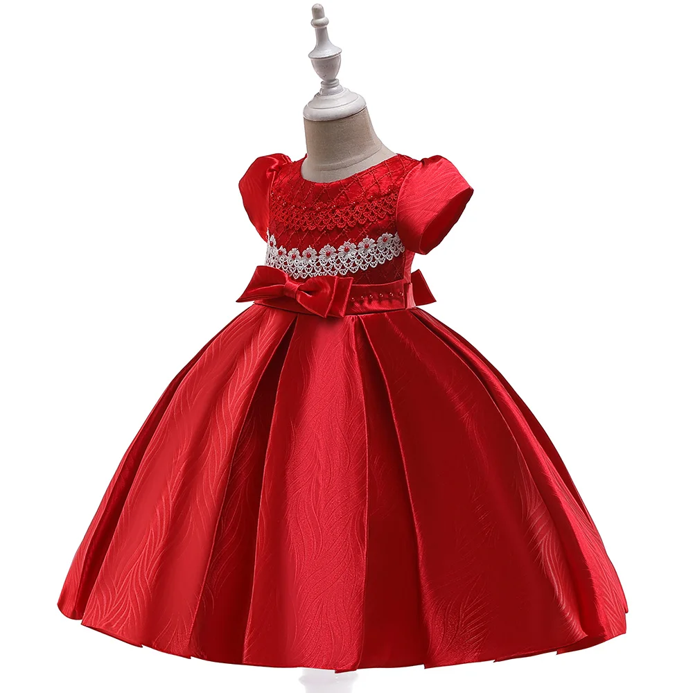 Good Selling One Piece Lovely Flower Girls Kids Children Frock Children ...