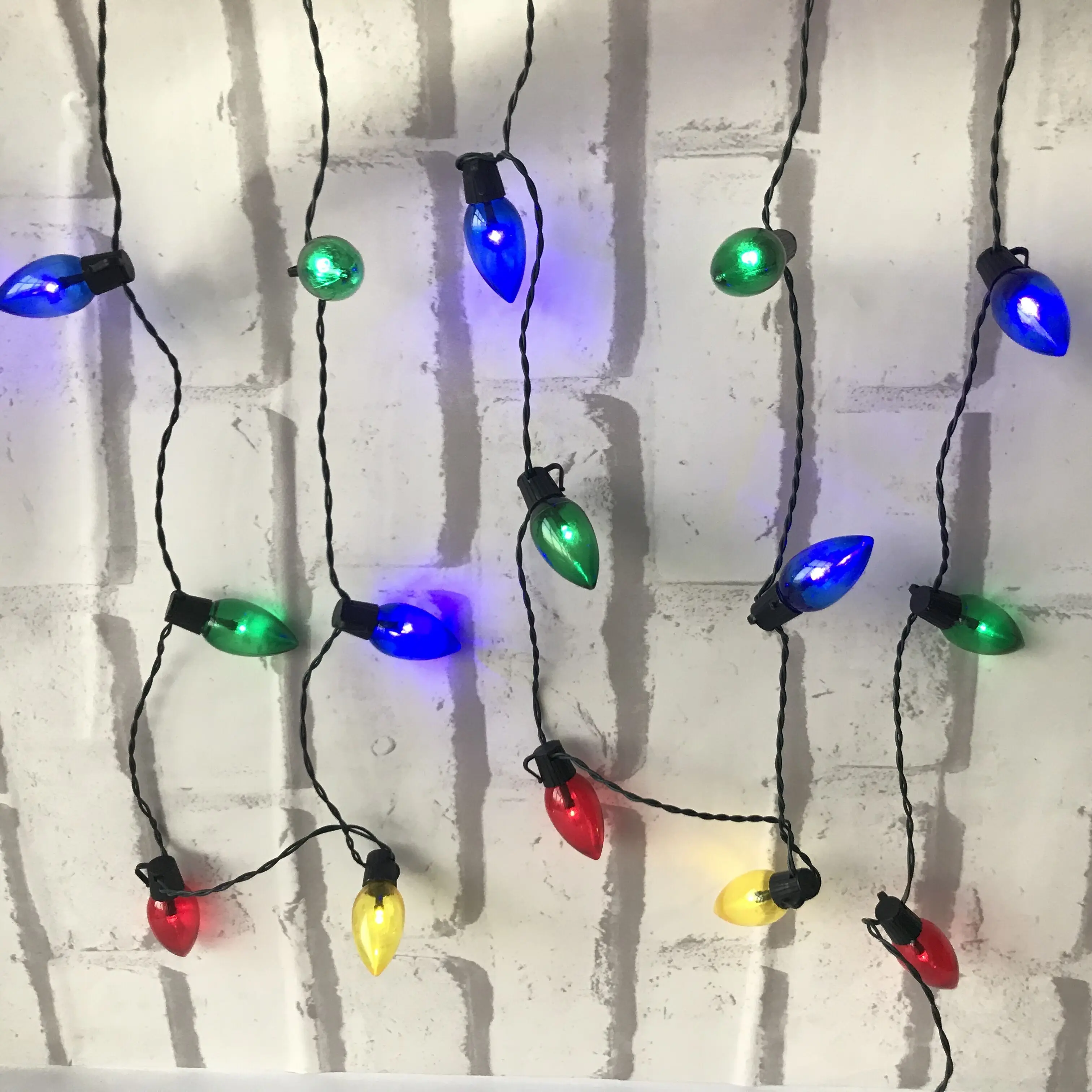 Chinese Factory C7 C9 Colored Led Christmas Lights Bulb String Decorative Festoon Lighting