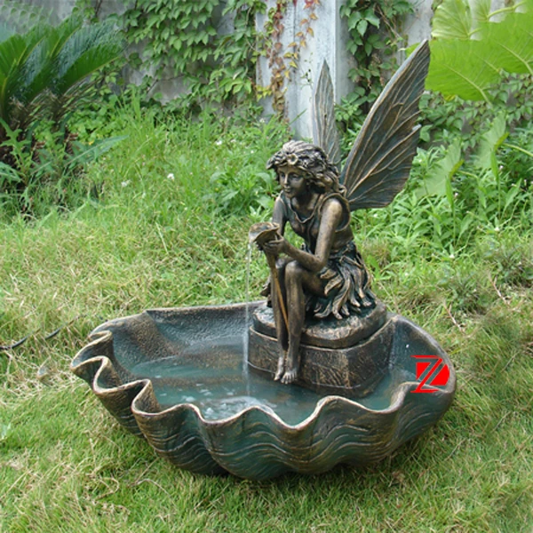 Bronze Fairy Fountain,Garden Angel Fountain - Buy Bronze Fairy Fountain