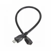 Micro USB Type B Extension Cable Male To Female Wire Extender Charging Cable 0.3 0.5 1.0 1.5m