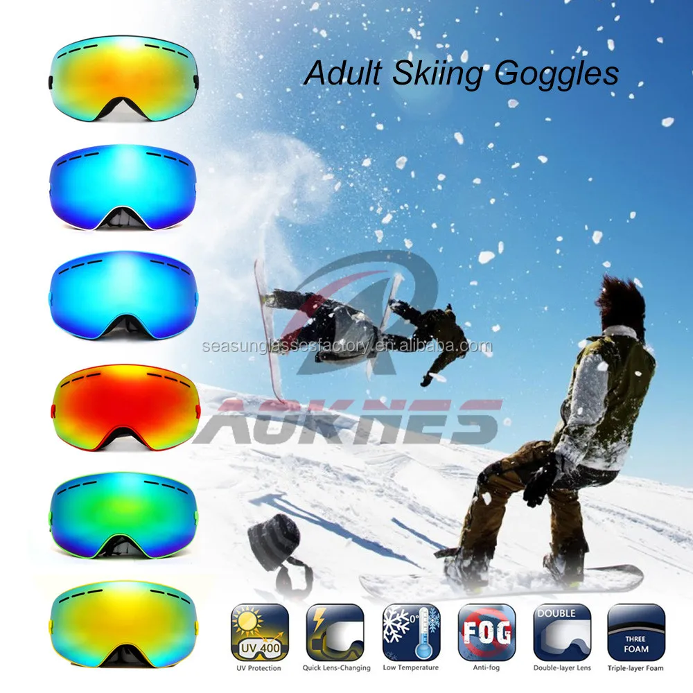 Cadre coloré Ault Sports Lunettes de ski Snowboard Lunettes de soleil en plein air Cadre coloré Ault Sports Lunettes de ski Snowboard Lunettes de soleil en plein air