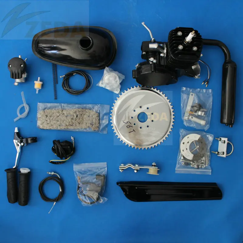 Motorized Bicycle Kit Gas Engine / 100cc Bicycle Engine Kit / Bike Kit