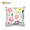 Monad OEM floral designer modern watercolor cushion covers decorative fabric