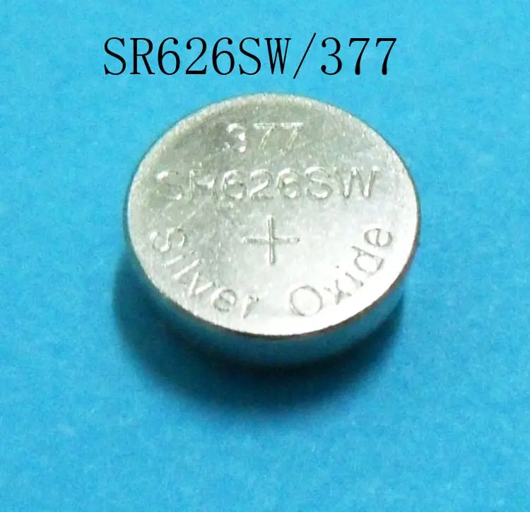 SR626SW 1.55V Silver Oxide Coin Battery