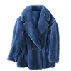Sheep Fur Women Winter Short Style Teddy Bear Coats Wholesale Lamb Fur Shearling Jacket