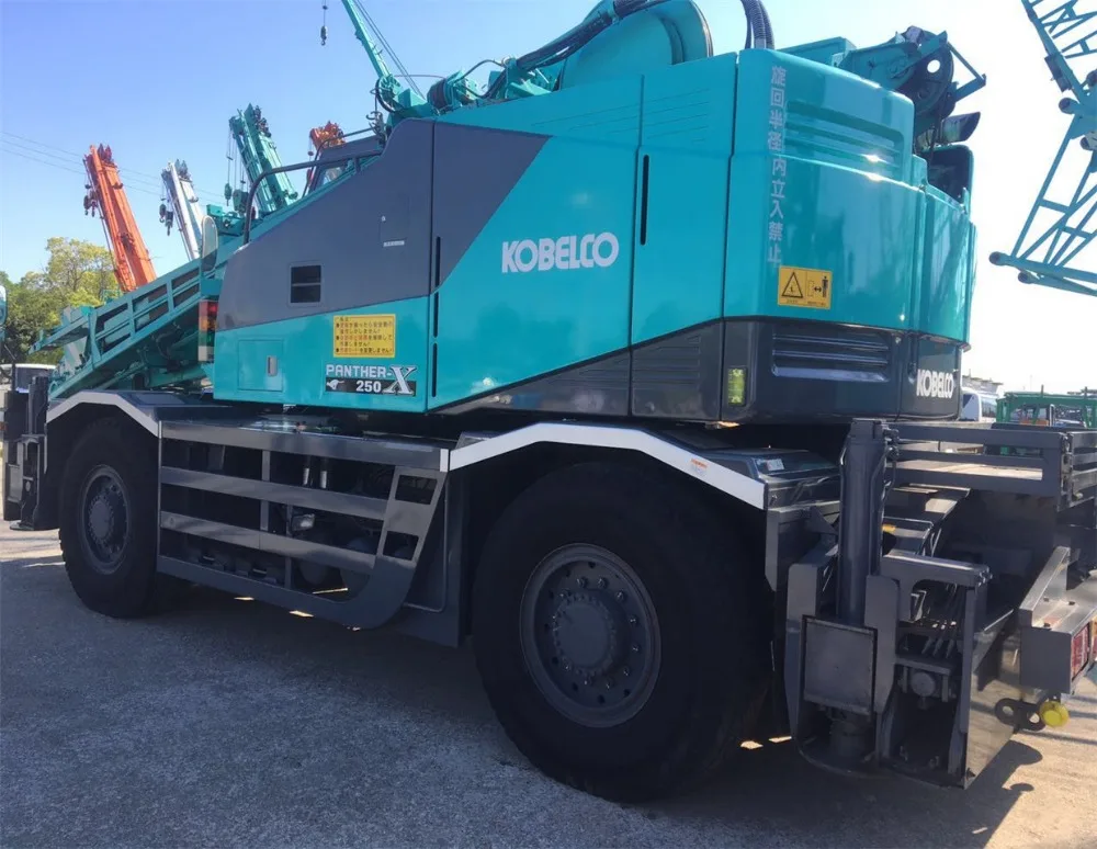 
KOBELCO 25T USED ROUGH TERRAIN CRANE, USED JAPAN CRANE 