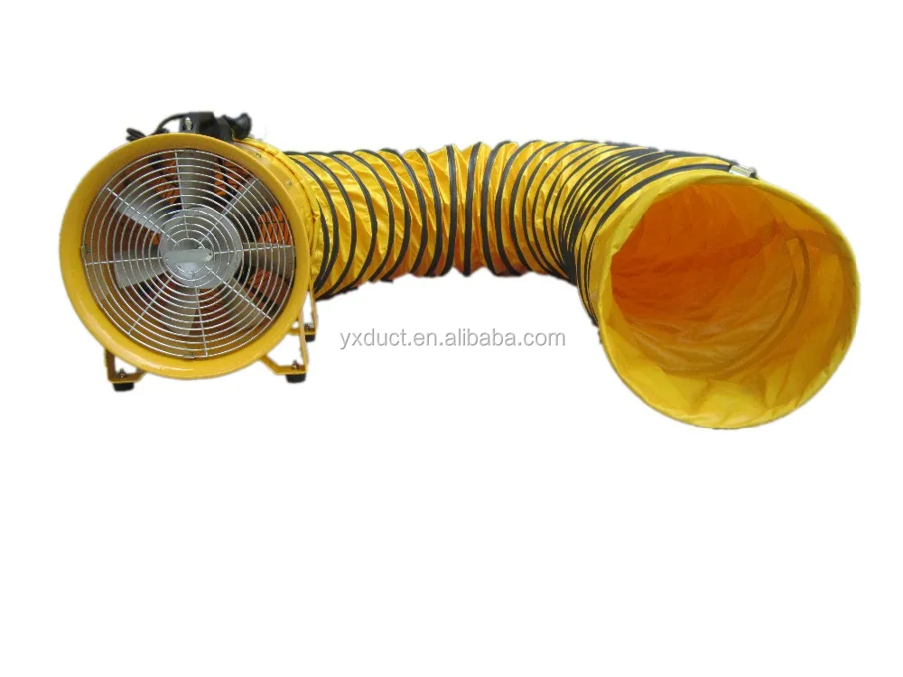 Sgs Fireresistant Pvc Flexible Duct,Flexible Duct Hose With Portable