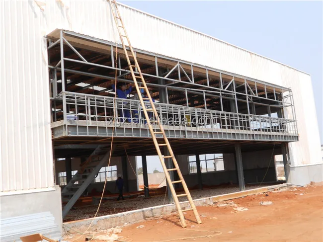 steel building prefabricated for workshop/warehouse