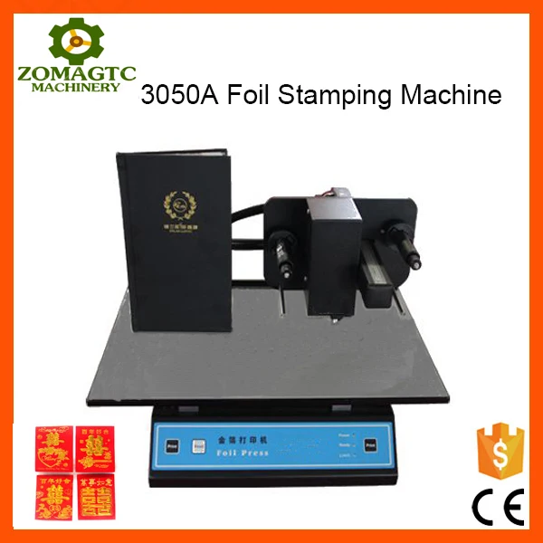 Digital A4 Size Foil Printer /gold /silver Foil Hot Stamping Printer
