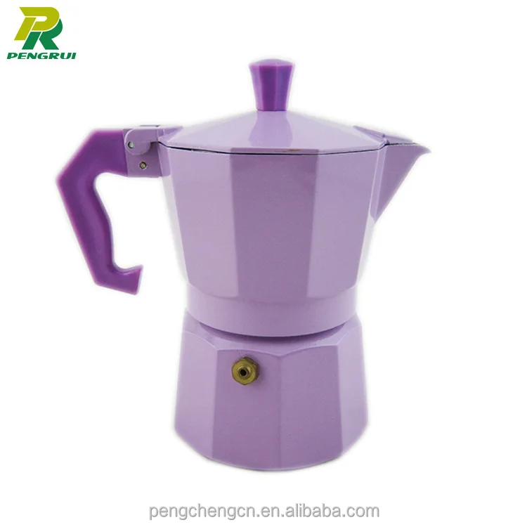 colored coffee pots