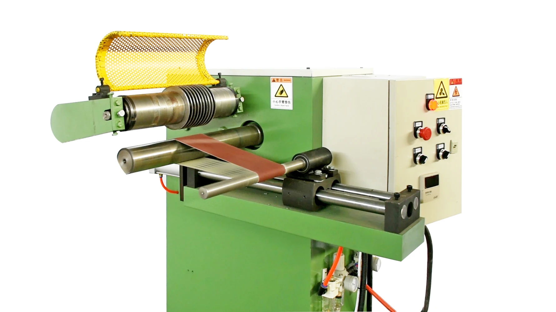 sanding belt converting machine