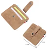 Multifunctional fashion Natural Leather Mini Slim Wallet Women Useful Multi Card Wallets Small Purse