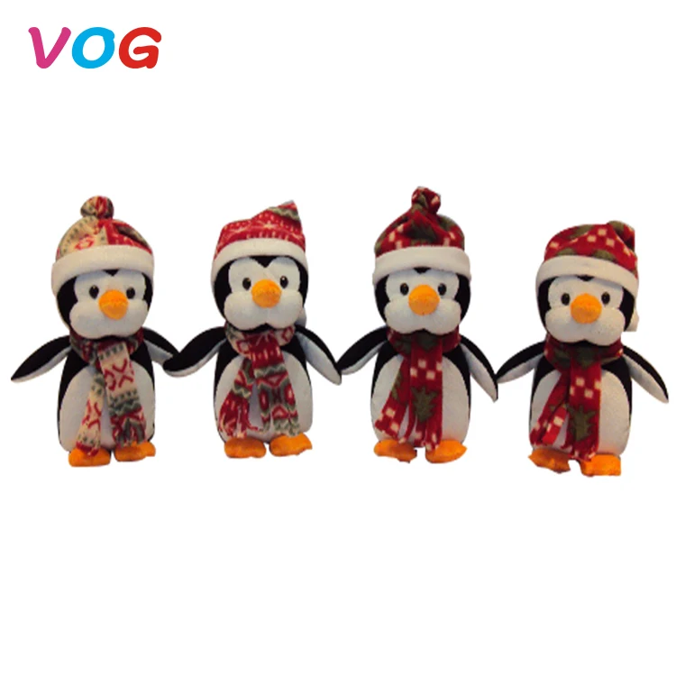 stuffed penguin christmas