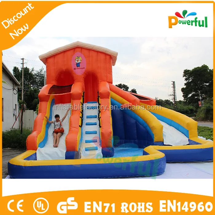 inflatable water slide water game for water park