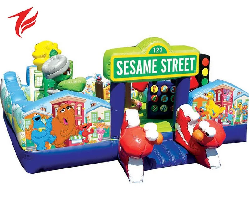 sesame street inflatable