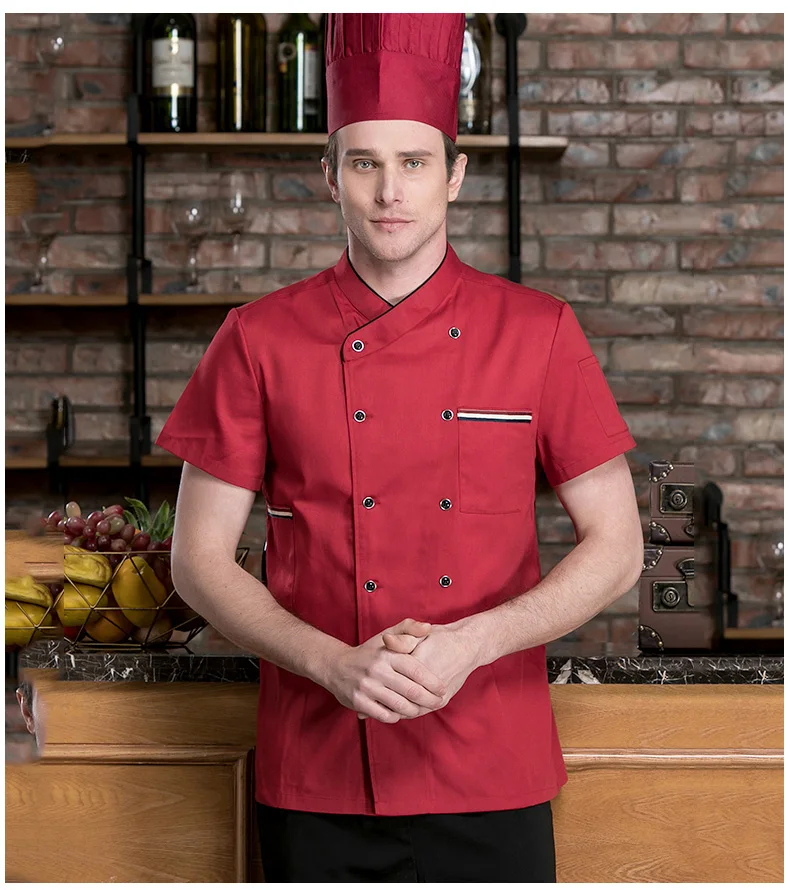 100 Cotton Chef Uniform Kitchen White Color Acrylic Bathtub Apron Bar