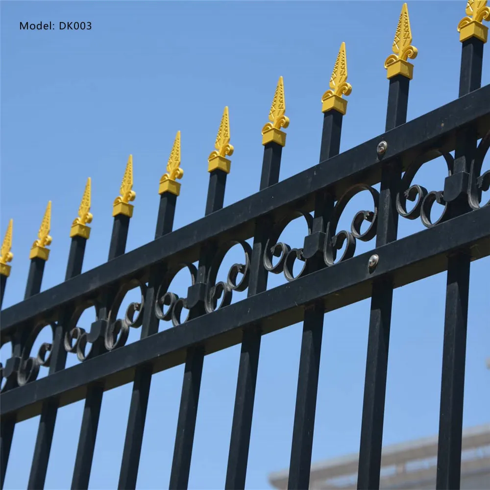 metal fence spikes