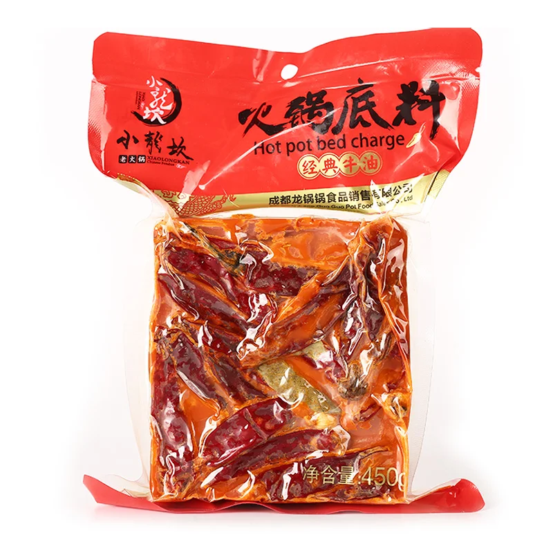 
Hotpot Soup Base Seasoning Xiaolongkan Sichuan Spicy Hot Pot Sauce condiment 