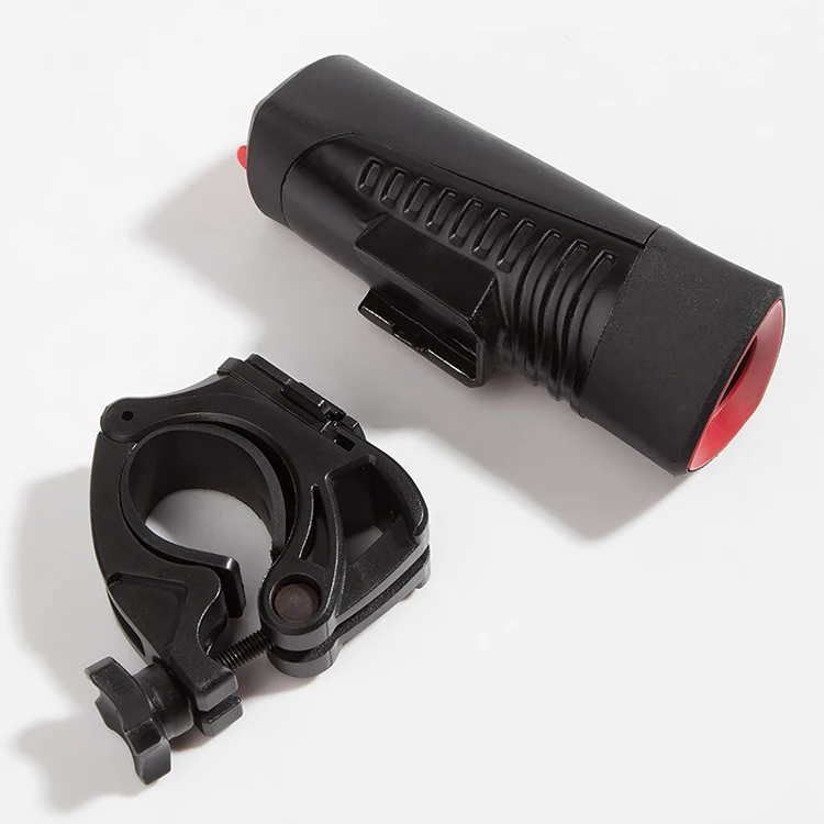Cycling Torch Shark Shape USB Rechargeable Bike Front Light Fits All Bicycles
