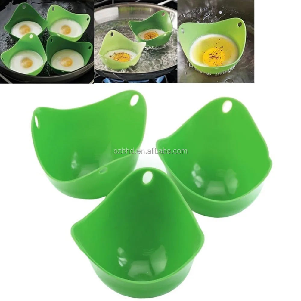 6 Pack New Kitchen Egg Tool Silicone Egg Holder /silicone Egg Cooker