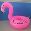 Plastic flamingo inflatable pool drink holder float/inflatable beer cooler