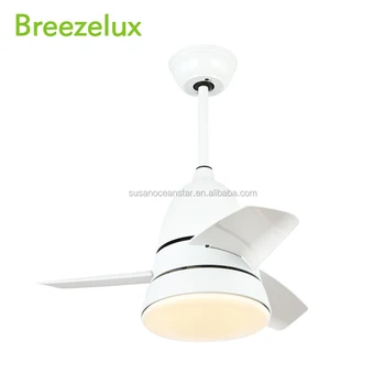 Energy Saving 26 Inch Remote Control Led Ceiling Fan Mini Simple