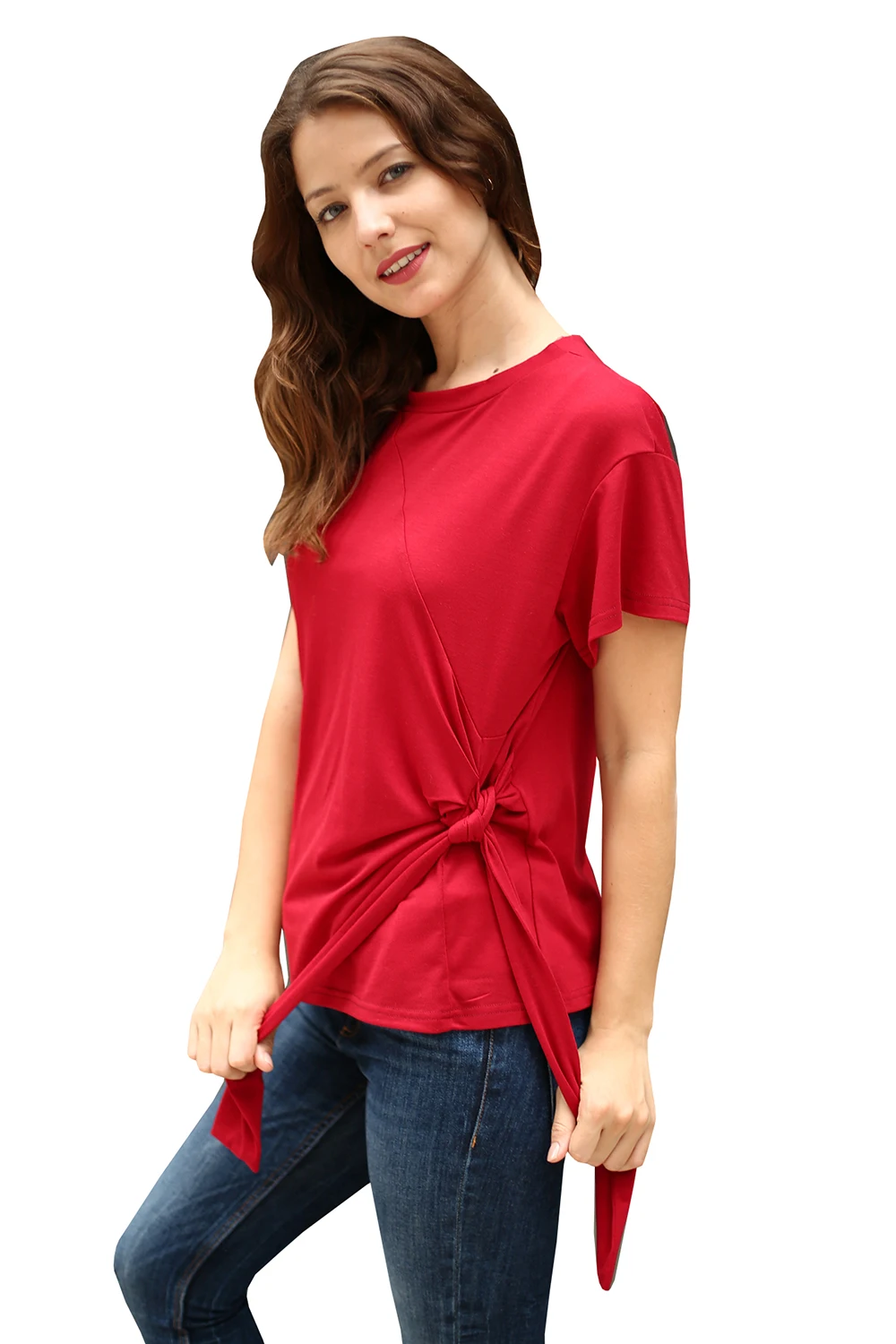 Custom New Promotional Screen Printing 95 Cotton 5 Spandex T Shirts