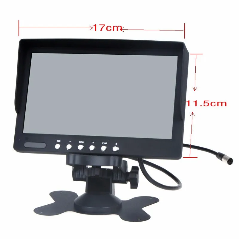 HD Good Quality Digital Bus 7 Inch Monitor with PAL/NTSC TV System