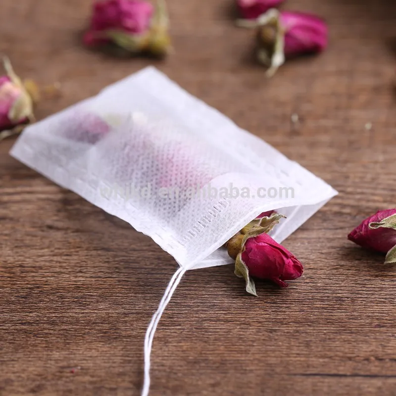 Wholesale Biodegradable Pyramid Heat Seal Tea Bags Coffee Filter Bag