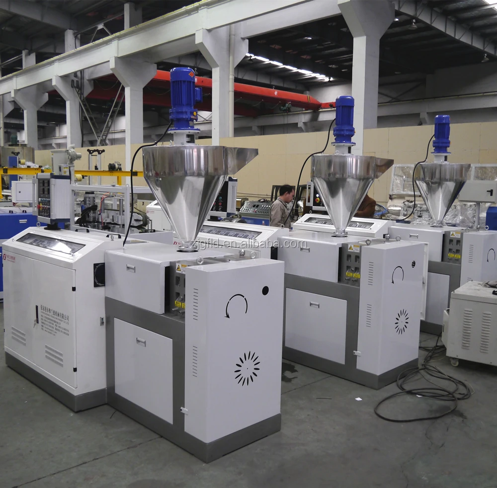 Sj55 Plastic Extruder Machine/ Filament Extruder/ Profile And Pipe