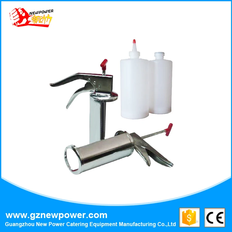 Commercial Sauce Dispenser Gun Filling Machine Manufactures Filling