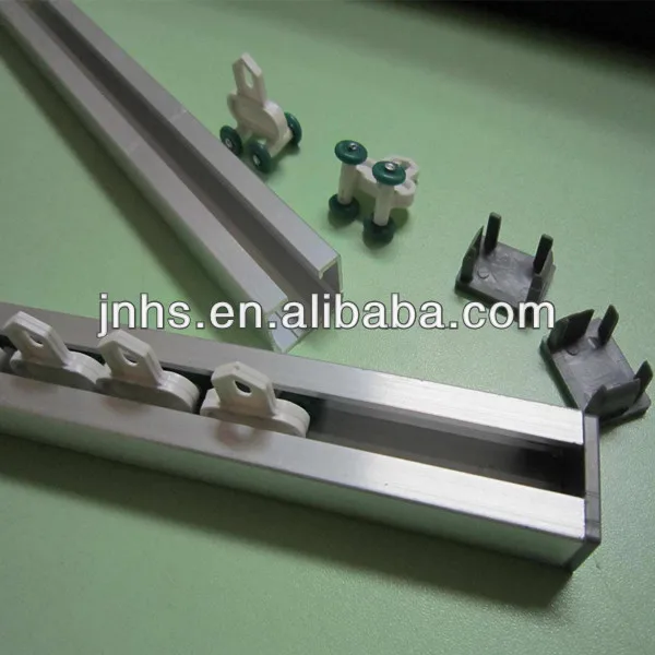 Aluminum Alloy Ceiling Mounted Hospital Curtain Sliding Track