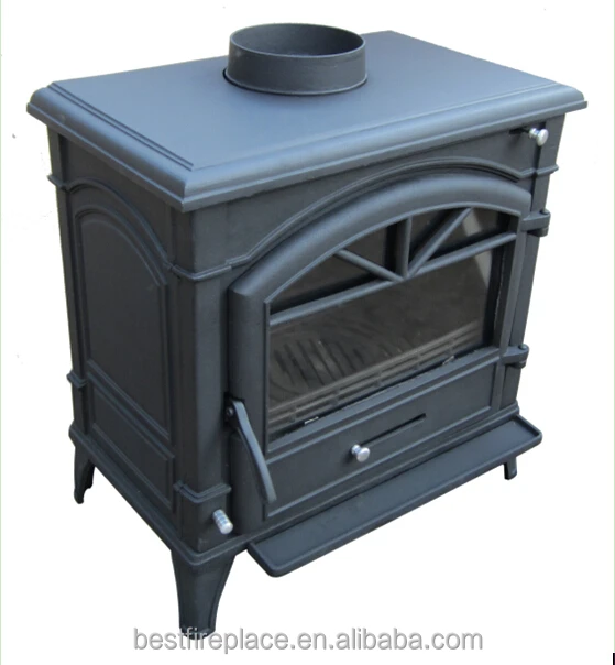 Factory Price Selling Wood Burning Stoves With Back Bolier Hot Sale