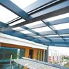Factory price aluminium frame double glass sliding window skylight