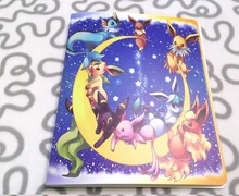 Fashion Pikachu Collection 324 Pokemon cards Album Book List playing cards pokemon cards holder album toys
