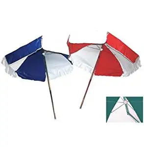 LIFEGUARD UMBRELLA - WEATHER DURABLE - NAVY BLUE AND WHITE
