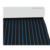6 MM Boat Marine EVA Foam Flooring Faux Black +Blue lines teak decking