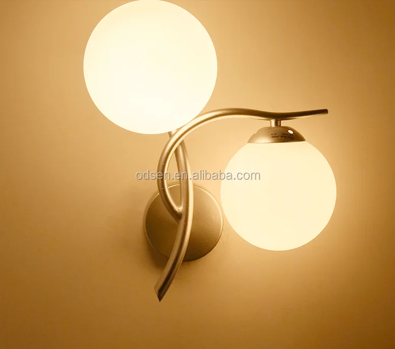 modern glass wall lights
