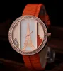 Speed sell tong sell like hot cakes The Eiffel Tower in Paris, quicksand scattered drill contracted new quartz watch Style LY056